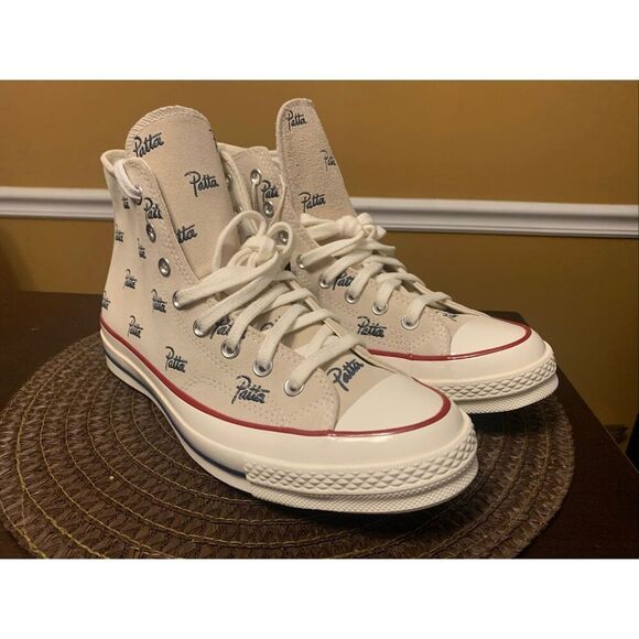 Patta x Converse Chuck 70 Hi Patta Mini Logo Pack NATURAL IVORY Size 10 A12831C main image 13